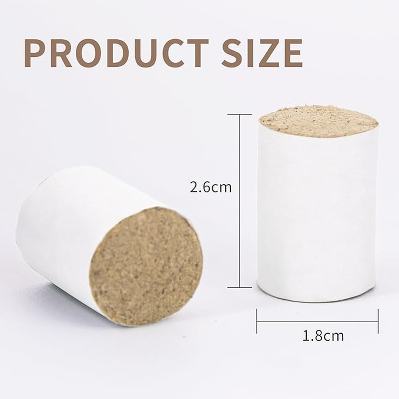 108 PCS Bee Hive Smoker Pellet, Bee Smoker Fuel for Beekeeping Moxa Cone Fuel Rolls, Bee Smoker Pellets Produce Clean & Cool Smoking for Beehive, Beekeeping Supplies Tools Solid Fuel (108)