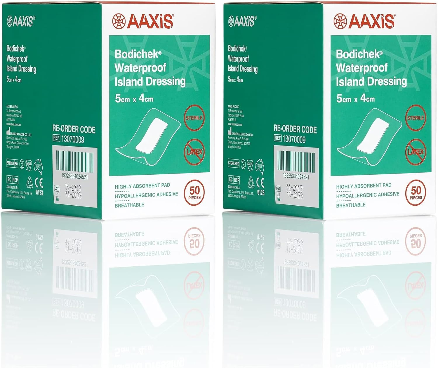 Bodichek Transparent Film Island Dressing 9 X 12 Cm Size 25 Pack image number 2