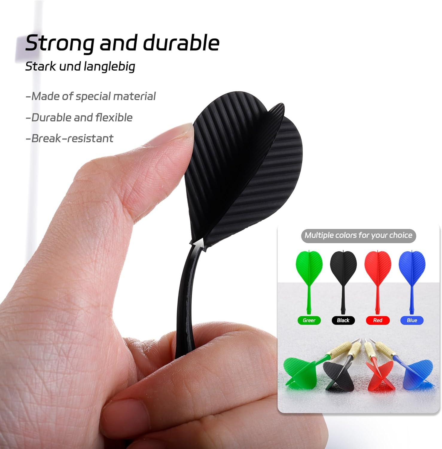 Cyeelife Steel Tip Darts,12 Pack Metal Tip Dart Set, Darts Metal Tip Set, Metal Darts for Dartboard