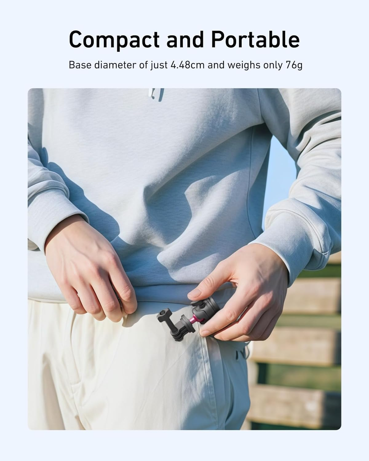 TELESIN Magnetic Mount Magnet Metal Mounts for Action Camera, 360&deg; Quick Car Holder Attachment for DJI Action 6 5 Pro 4 Pocket 3 Gopro Max Hero 13 12 11 10 9 8 7 Insta360 X5 X4 X3 Mounting Accessory image number 5