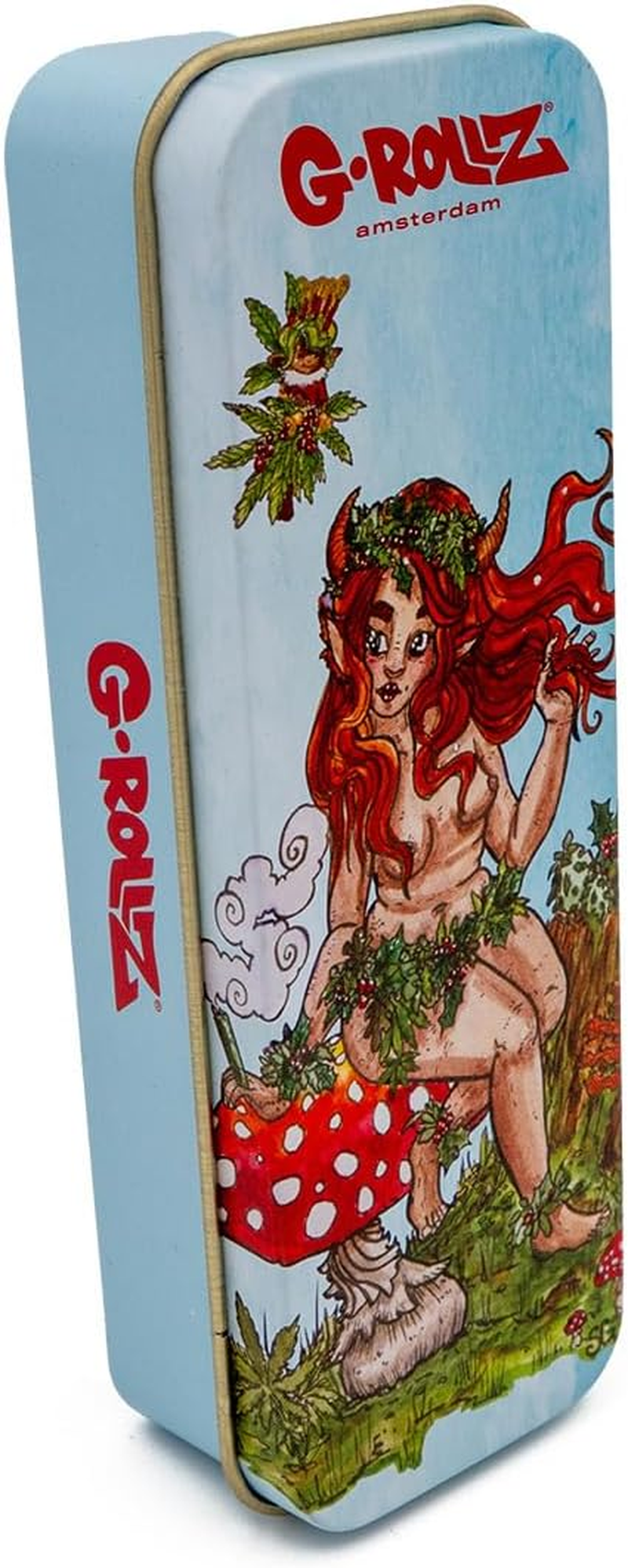 G-ROLLZ Storage Tin, Tin Case, Storage Box, Smoking Accessories, Tin for Utensils, Pack of 2