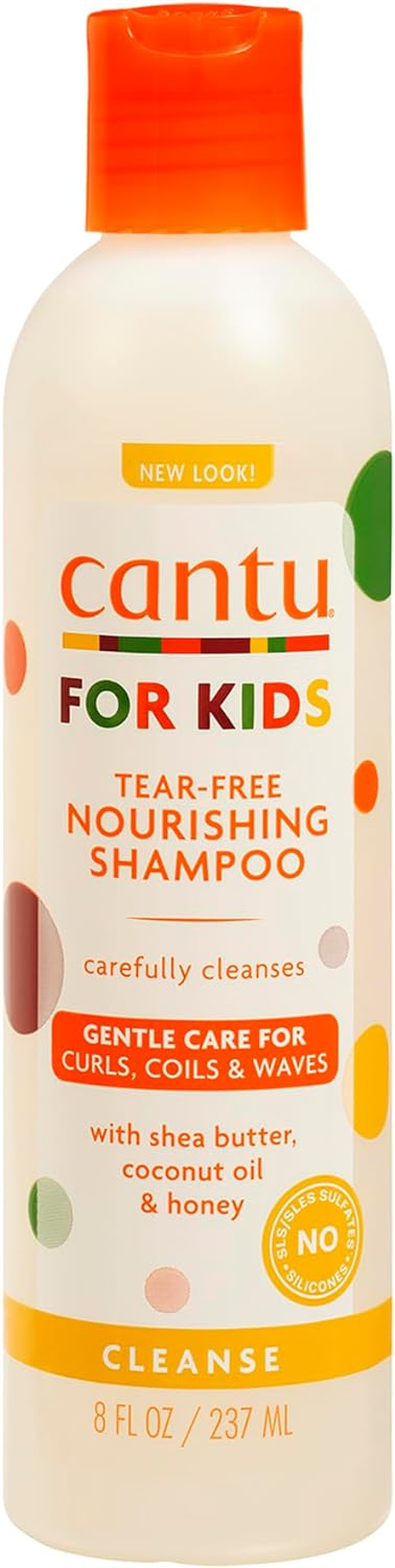 Cantu Care for Kids Tear-Free Nourishing Shampoo, 8 Fl Oz