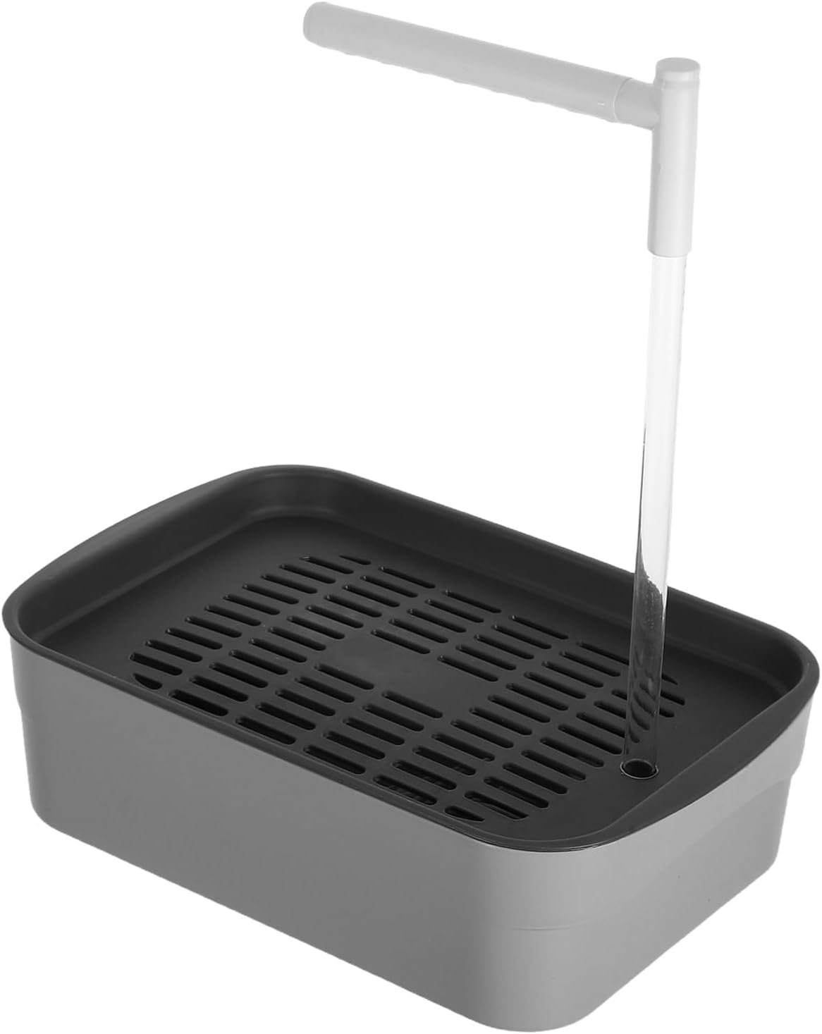 TEHAUX Parrot Bathtub Automatic Bird Bath with Water Circulating Shower Small Bird Shower Tub for Parakeet Bathing in Cage and Cockatiels