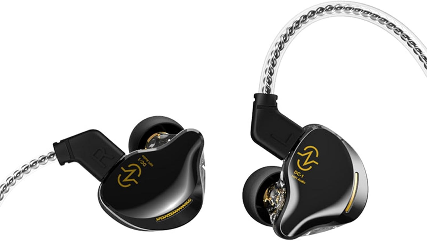 Generic Coffee Bean in Ear Earphones 1DD Driver Noise Canceling Stage Monitor Headphones Immersive Hi Fi Stereo Sound Wired Gaming Earbuds image number 5