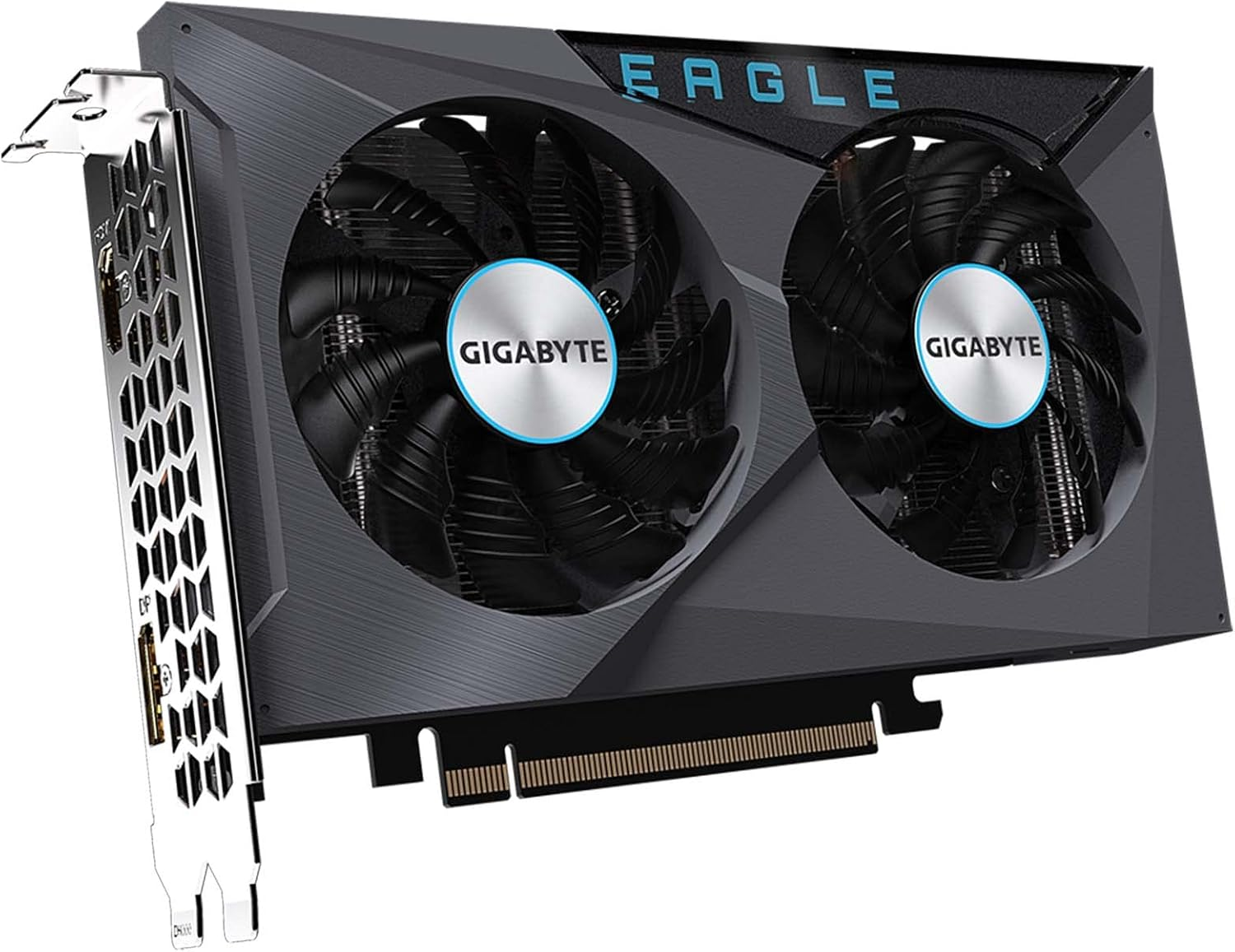 GIGABYTE Radeon RX 6500 XT Eagle 4G Graphics Card, WINDFORCE 2X Cooling System, 4GB 64-Bit GDDR6, GV-R65XTEAGLE-4GD Video Card image number 2