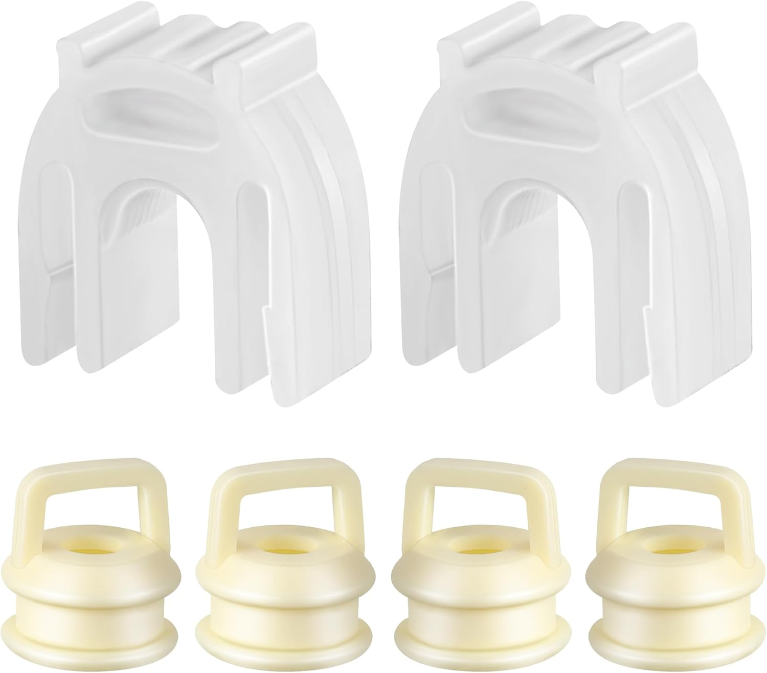 Gulfmew 2 Set/6 Pcs 14104 Shift Cable Bushing Kit 15276979 52855956AG Clip Compatible with Chevrolet 1500 2500 3500 4.3L 5.3L 6.0L 6.2L 6.6L Compatible with Cadillac/Buick/Gmc image number 6