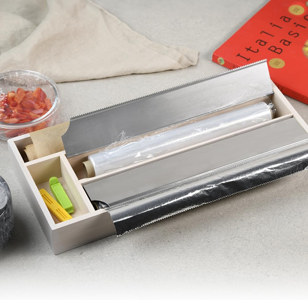 Kesper Foil Dispenser, Material: Bamboo, Dimensions: 42 X 19 X 5.4 Cm, Colour: Natural, 57041 13 image number 3