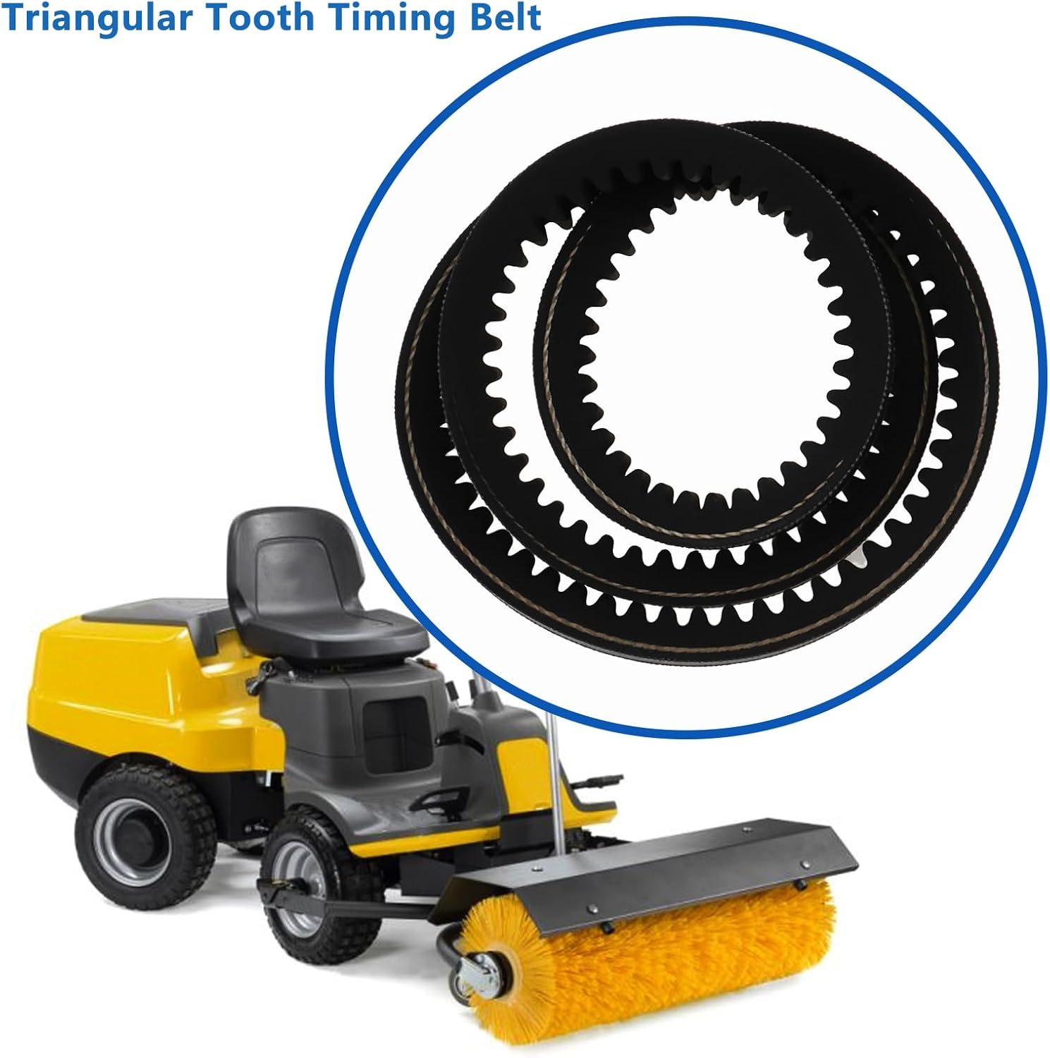 Triangular Tooth Timing Belt 9585-0216-01 13.5X8.5X755 Mm Compatible with Park 120 220 image number 6