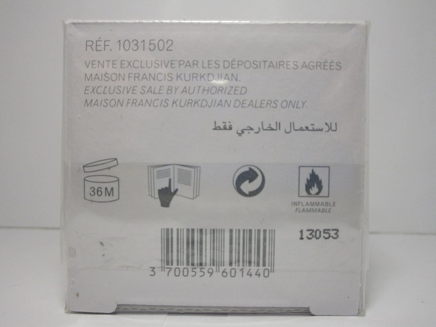 Maison Francis Kurkdjian Unisex Aqua Vitae Eau De Toilette 70 Ml image number 3