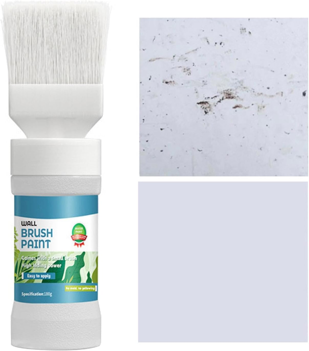 Generisch Paint - Repair Paint , Quick Drying Wall Fix, Painting with Integrated Brush, Easy to Use Wall Crack Repair, Delivery Malberry image number 5