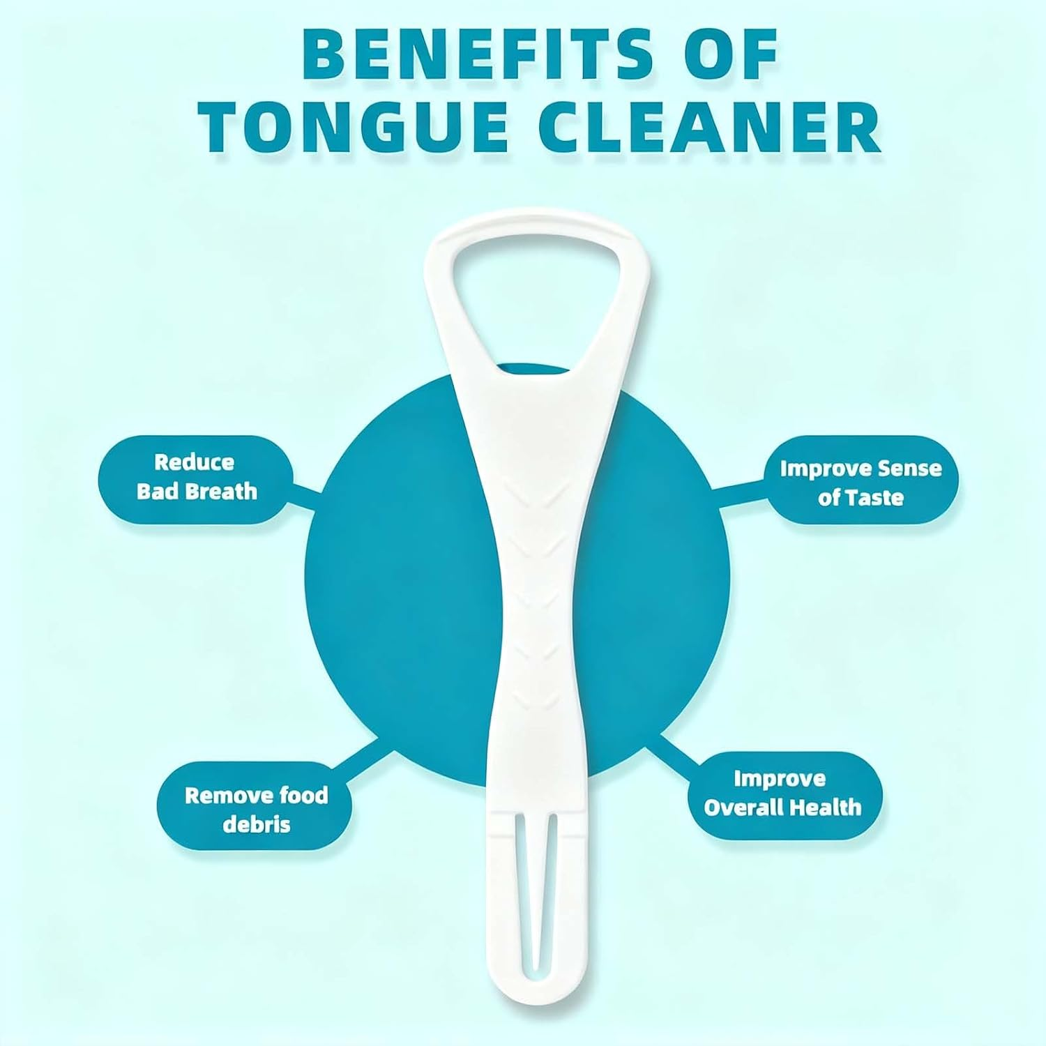 Tongue Scraper，Disposable Tongue Cleaner 30 Pack, Bpa-Free Tongue Scraper & Brush with Toothpick, Portable White Tongue Cleaners for Adults, On-The-Go Oral Hygiene image number 6