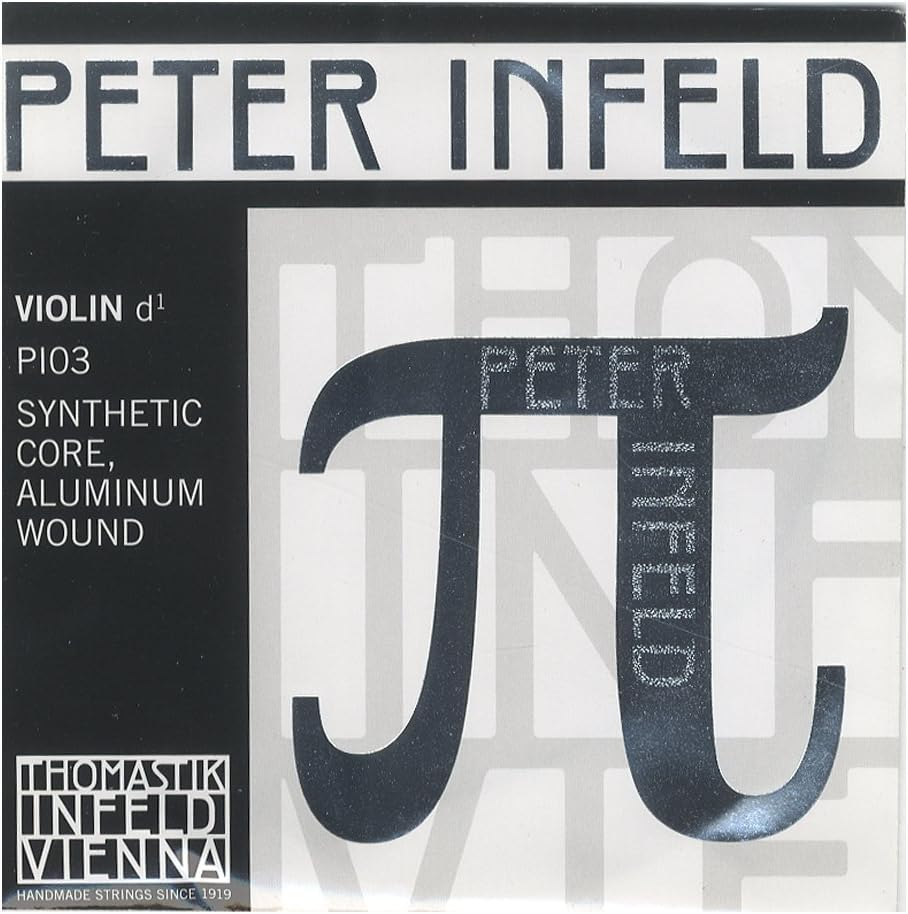 Thomastik 634526 Violin Strings Synthetic Core Peter Infeld Set 4/4 E Tin image number 4