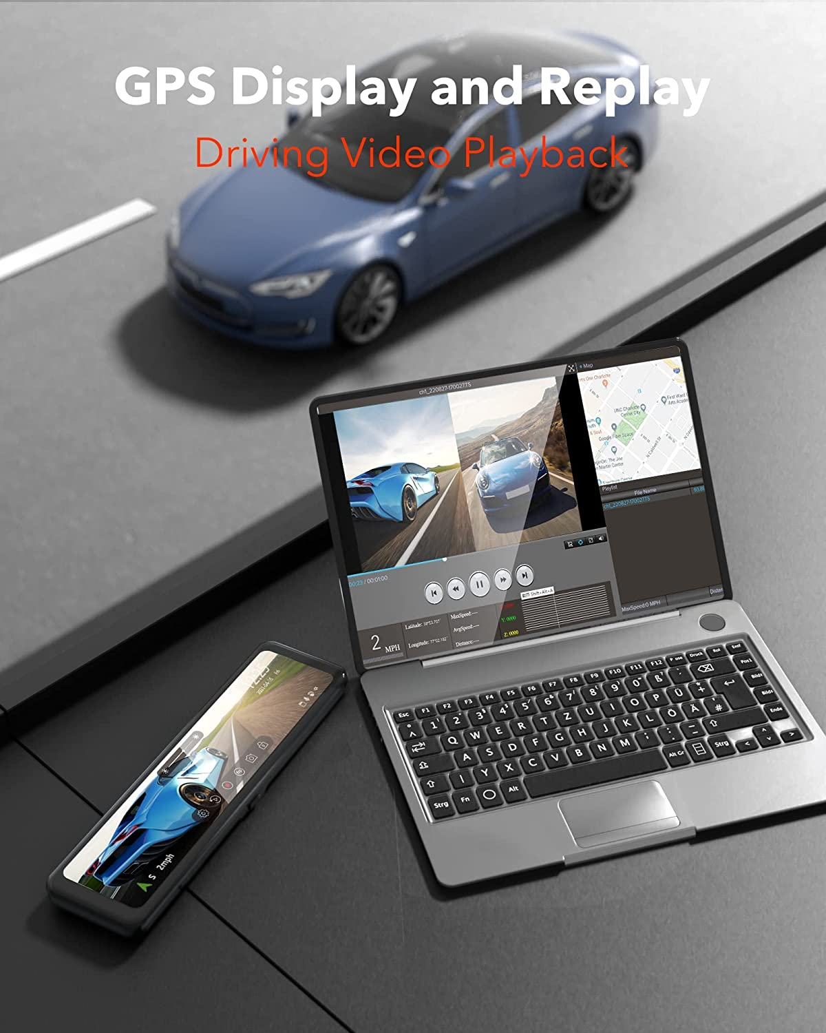 REDTIGER Mirror Dash Cam Backup Camera 11''UHD 4K Front and 1080P Rear View Mirror Dual Cameras for Cars,Gps,Night Vision,Smart Reverse Parking Assistance,Touchscreen,Included 32GB Card