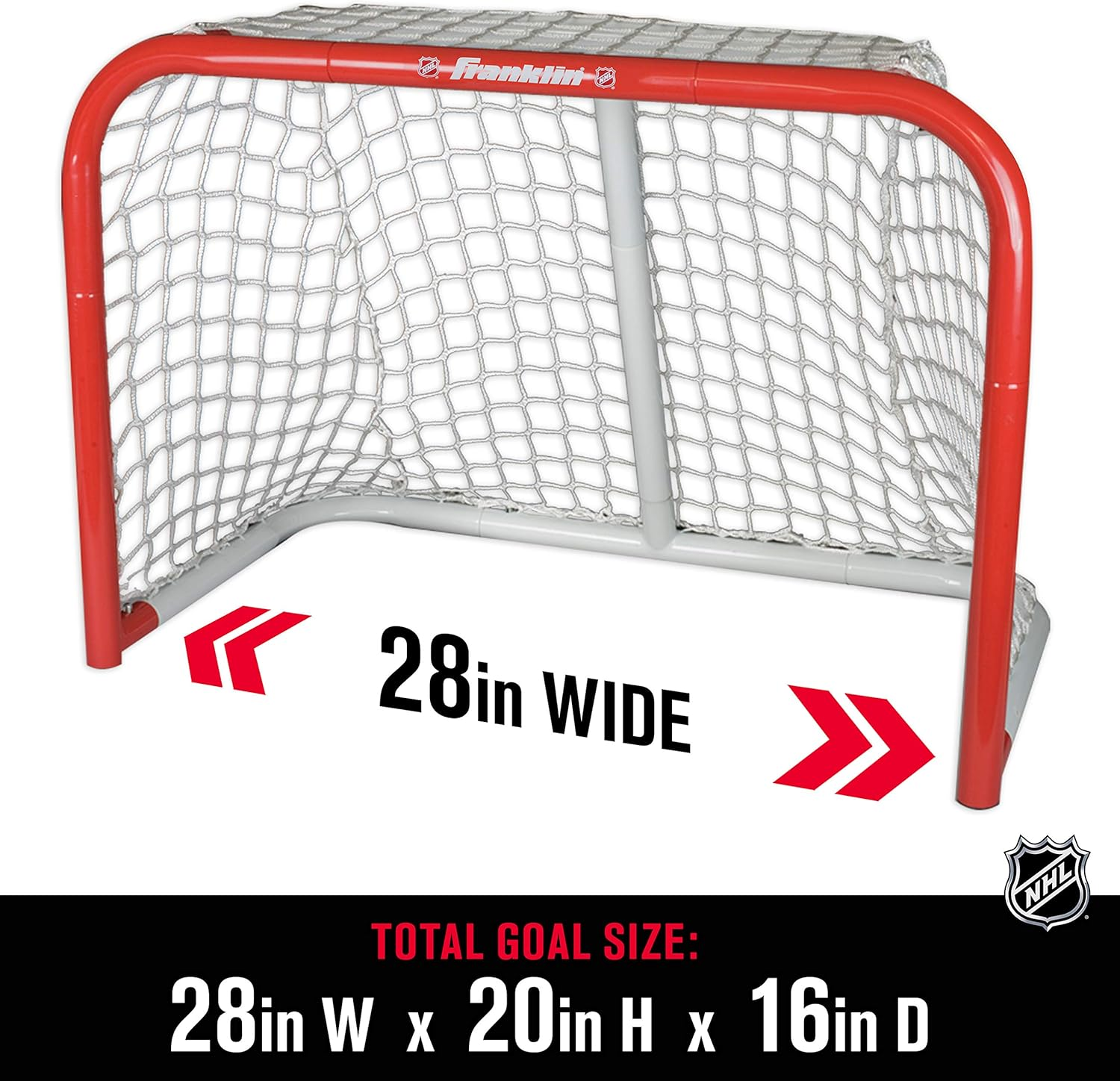 Franklin Sports Mini Steel Goal, 28 X 20-Inch image number 5