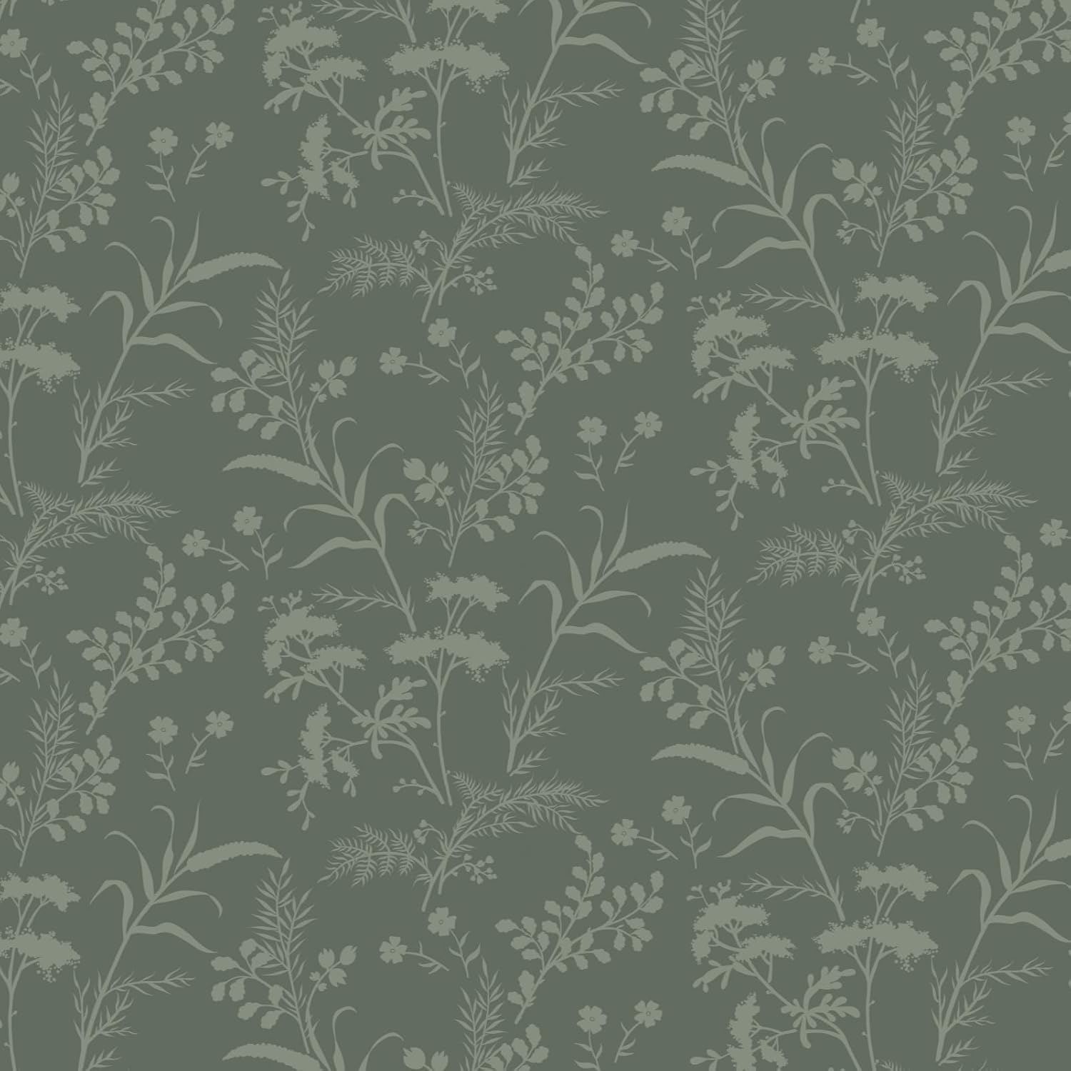 Fiula Self-Adhesive Wallpaper Green Leaves Adhesive Film Furniture Flowers Plants Pattern Wallpaper Waterproof Vinyl Wrap Removable Wall Cladding Bedroom Living Room Wall Olive Green Wallpaper 41 Cm X image number 5