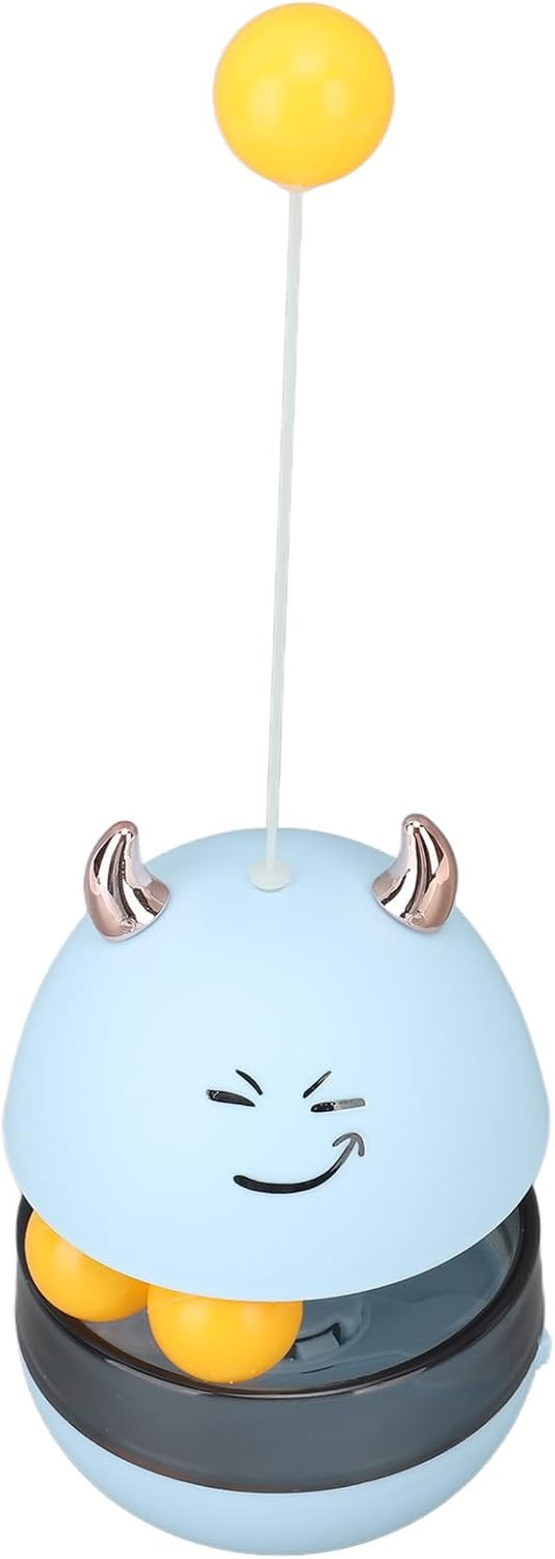 Interactive Cat Feeder, Cat Dispenser Toys, Cats Puzzle Treat Toys, Cats Puzzle Dispenser with Ball, Ball Treat Feeder for Indoor Cat /755