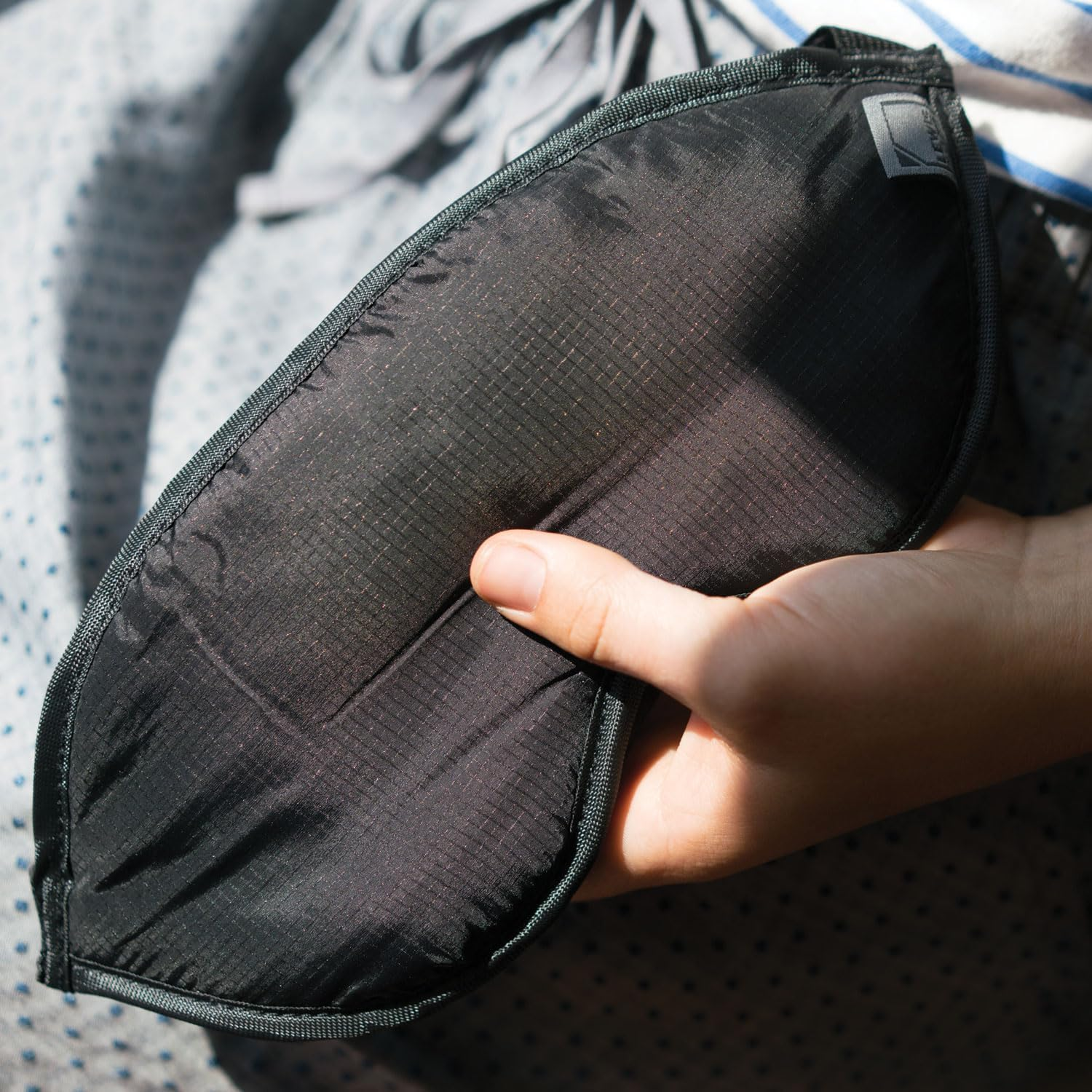 Lewis N. Clark Comfort Eye Mask with Adjustable Straps Blocks Out All Light image number 6