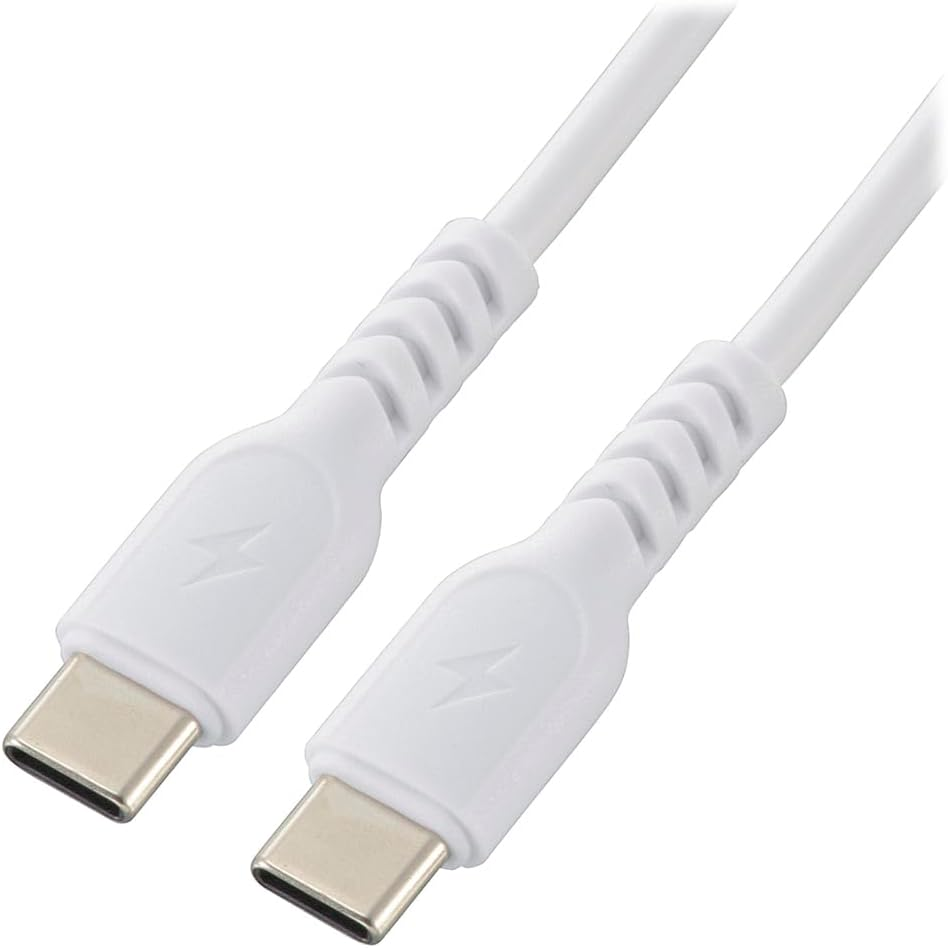 Ohm (OHM) Audiocomm PD Compatible, USB-C to USB-C 0.5M, White | SMT-L05DCC-W 01-7328 SMT-L05DCC-W 01-7328 Ohm Electric image number 4