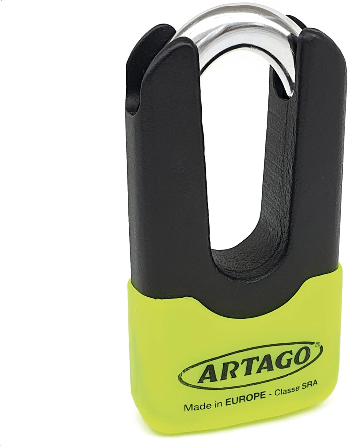 Artago 69X State-Of-The-Art Motorcycle Disc Lock plus Deterrent, SRA, Sold Secure & ART4 Approved, Bunker Selection, Maximum Resistance Tested MONOBLOK Forged Steel Body, anti Theft Wheel Brake Lock image number 4
