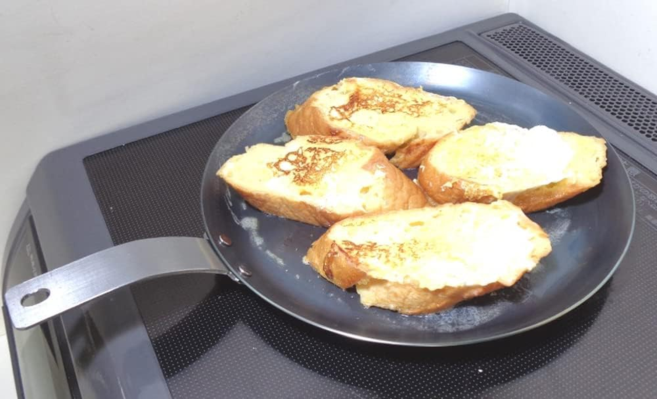 Fujita Metal 028507 Easy to Use Morning & Toast Crisp Pan, Small, Induction Compatible image number 5