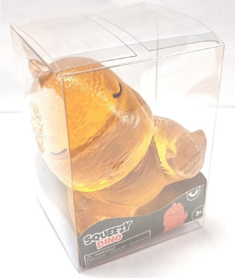 Keycraft Squishy Dino Toy, Soft Dinosaur Stress Reliever, 3 Assorted Colours, Collectible Squishy Toy for Kids, Imaginative Play, Random Colour Sent image number 2