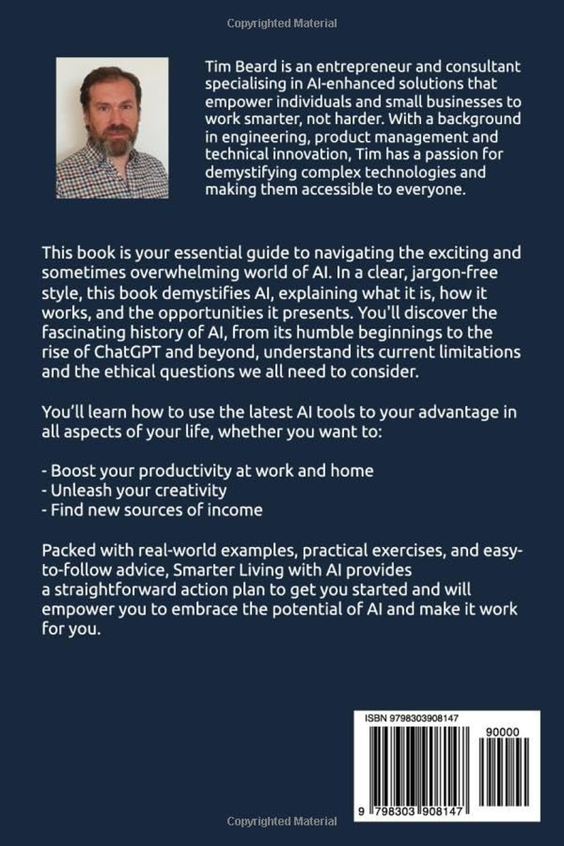 Smarter Living with AI: How You Can Harness AI for Productivity, Pleasure and Profit image number 1