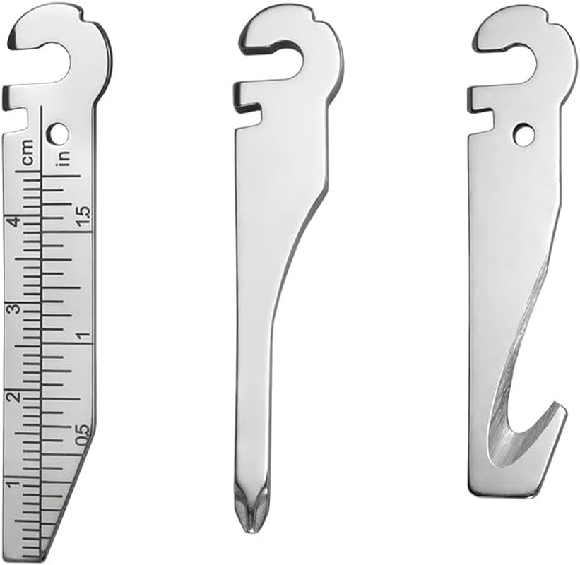 Roxon FT09 Build Your Own Multitool Accessory for Flex (3-Piece Set Including Rope Cutter & File + Ruler + Slotted Screwdriver & Phillips Screwdriver) Interchangeable Tools image number 3