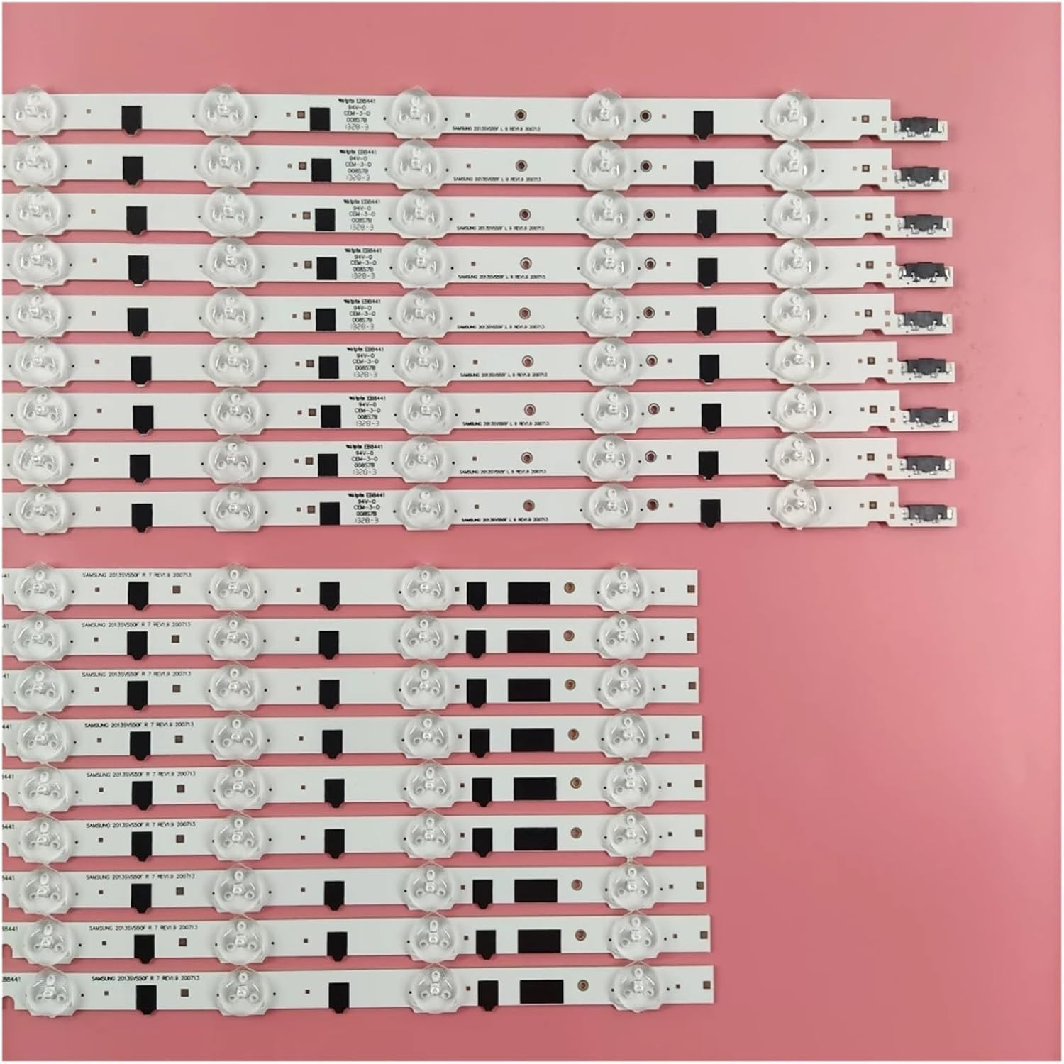 LED Strips for 50"TV D2GE-500SCB-R3 D2GE-500SCA-R3 2013SVS50F UN50F6400 UN50F6700 UN50F6800 UN50F6100AF UN50F5000 5500 image number 1