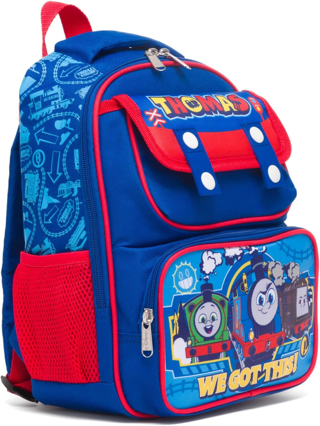 Ruz - Thomas and Friends 12 Inch Pre-School Backpack with Padded Back and Adjustable Straps image number 1