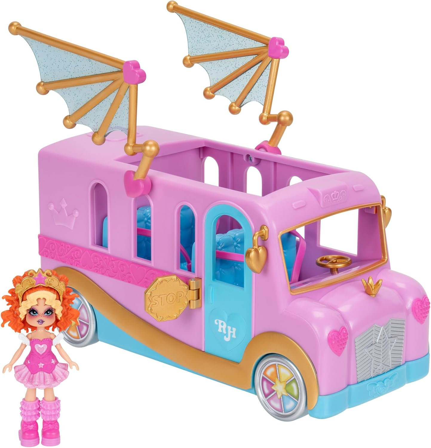 Royale High RYH0059 Styling Bus Official Playset with Digital Game Code image number 3