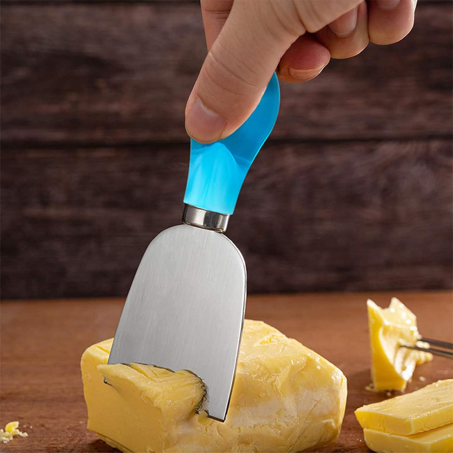 Charcuterie Board Resin Knife Base Handle Mold Collection,3Pcs Handle with 5Pcs Blade Resin Casting Mold for DIY Cutlery Handle Epoxy Resin Mold (5PCS Tableware) image number 6