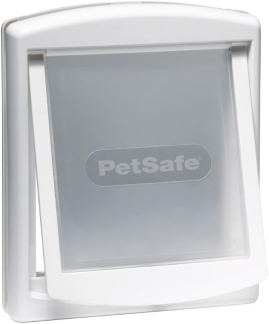 Petsafe - Original Staywell Cat and Dog Flap, 2 Way Access in or Out - Indoor and Outdoor Pet Door, Rigid, Closure Panel Included - Medium - White image number 5