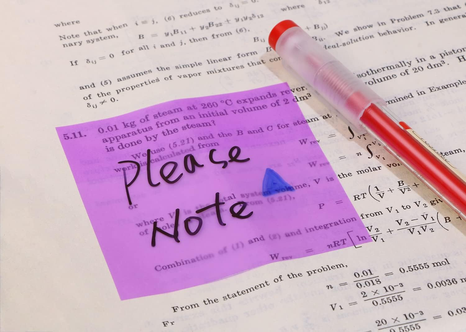 ONLYKXY 4 Pack Transparent Sticky Notes 7.6X7.6Cm Self-Stick Book Tabs 200 Sheets Waterproof PET Markers Sticky Notes Pad (Purple) image number 3