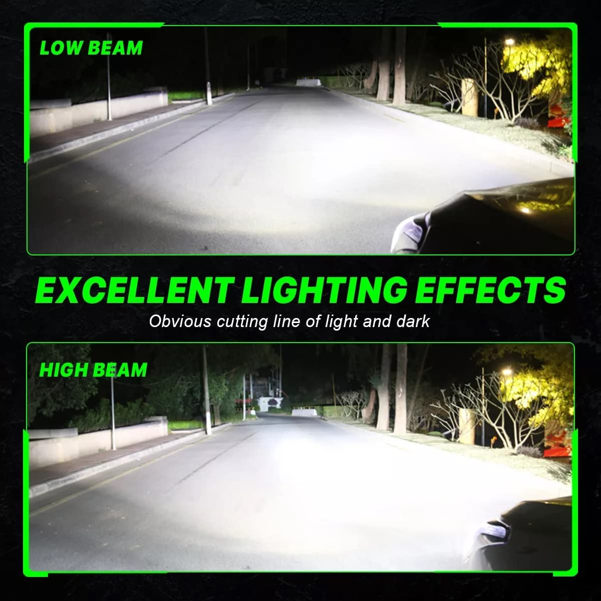 F2 Series H7 LED Headlight Light Bulbs Replace Halogen 60W 12000LM image number 1