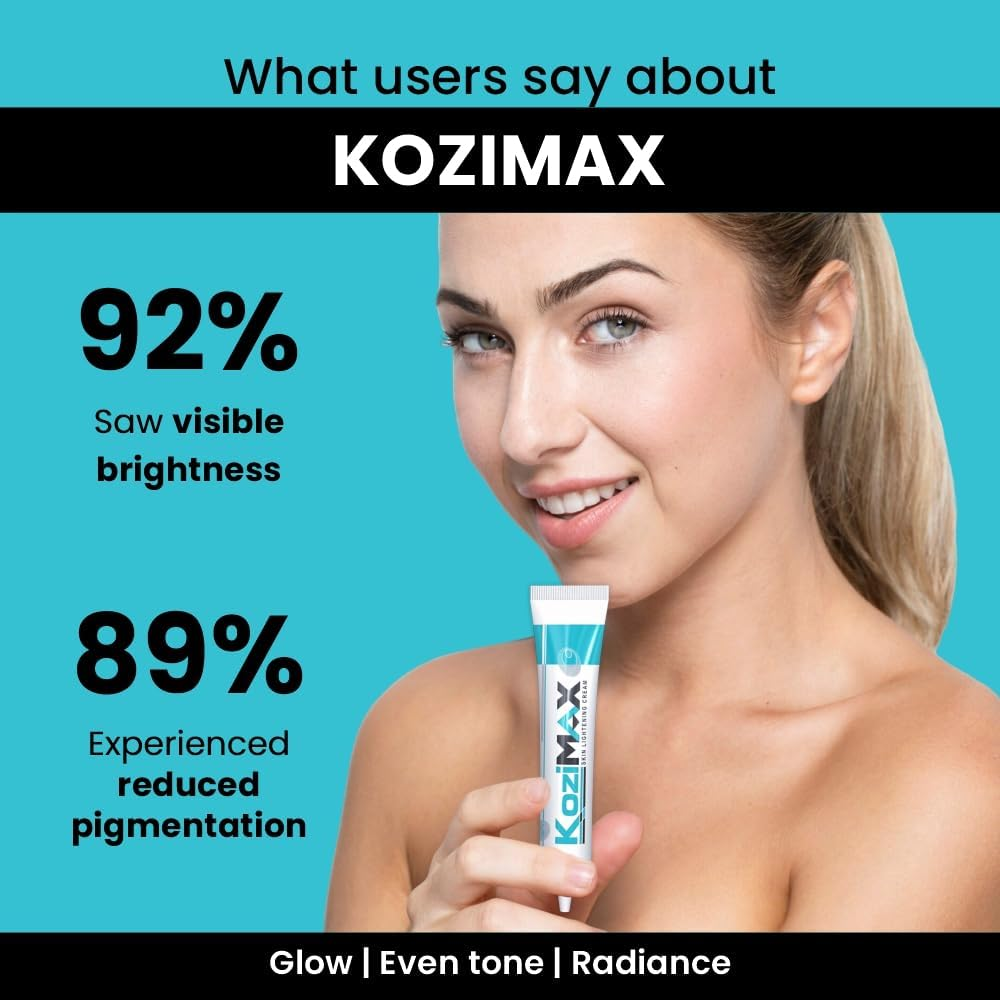 Kozimax_Skin Lightening Cream 9Gm : Pack of 3 image number 3