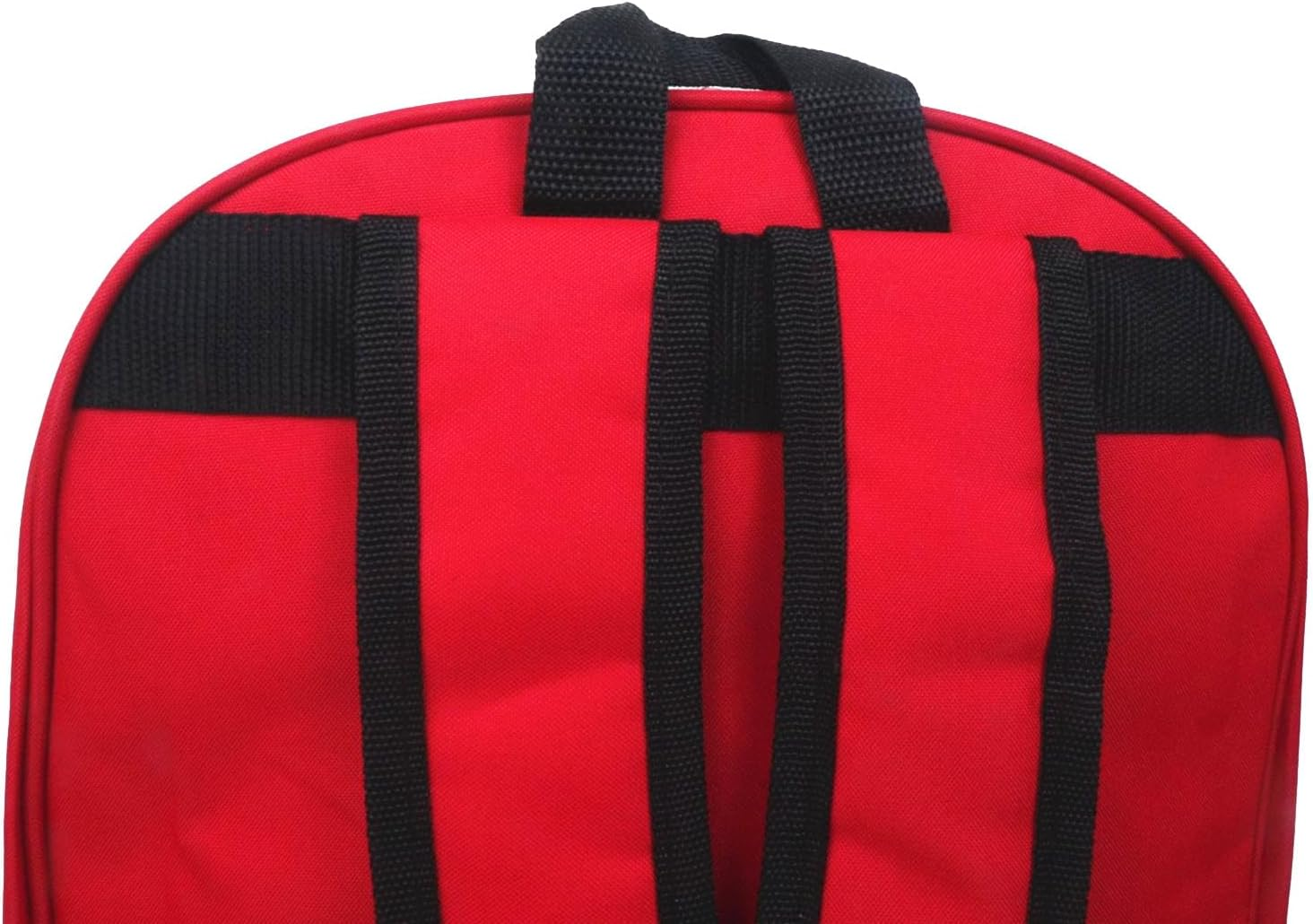 First Aid Bags Empty Backpack Empty Medical Storage Bag for First Aid Kits Pack Emergency Hiking Backpacking Camping Cycling Riding Climbing Travel Car (Red) - Red image number 2