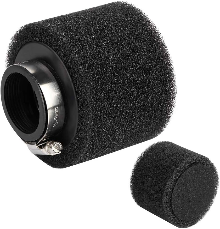 Universal Motorcycle Modification Air Filter Cleaner,Aluminium Black Air Intake Filter for 50Cc/110Cc/125Cc/140Cc/150Cc/160Cc(45Mm) image number 5