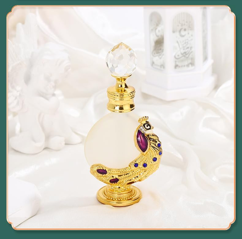 15Ml Arabian Perfumes for Women,Muslim Eau De Parfum Toilette Halal Dubai Retro Addictive Personal Fragrances Concentrated Long Lasting Perfume Essential Oil Floral Perfumes Arabes De Mujer image number 3