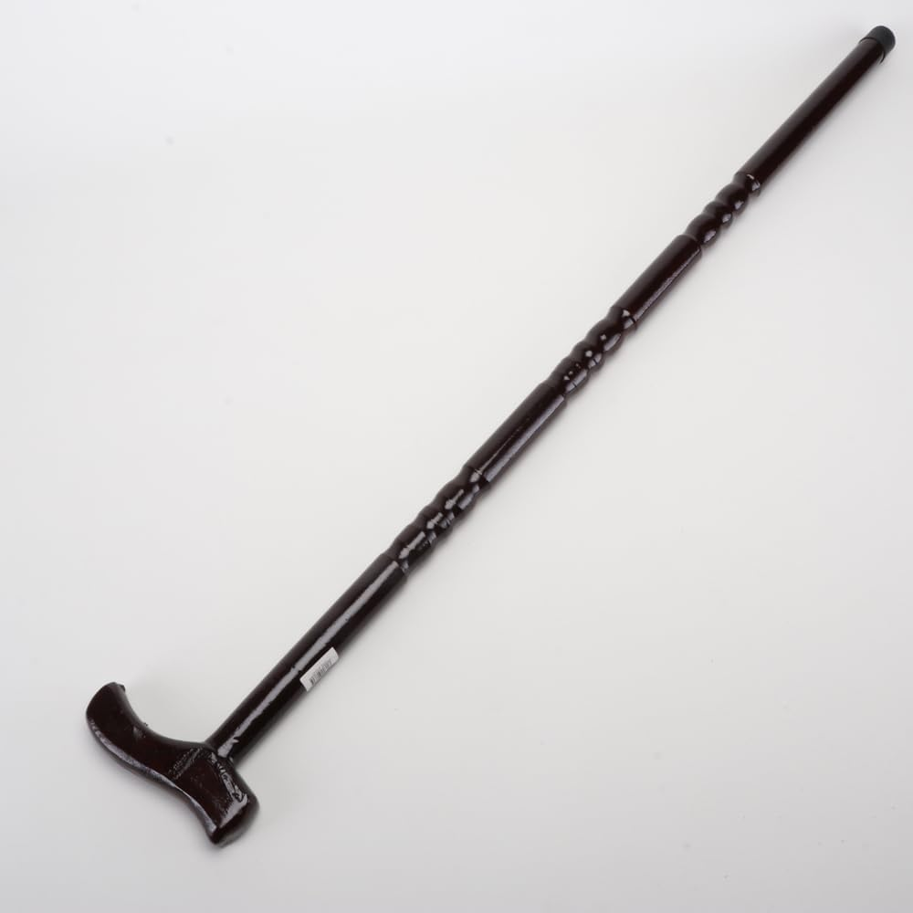 1St Care Brown Wooden Walking Stick, 90 Cm Length image number 4