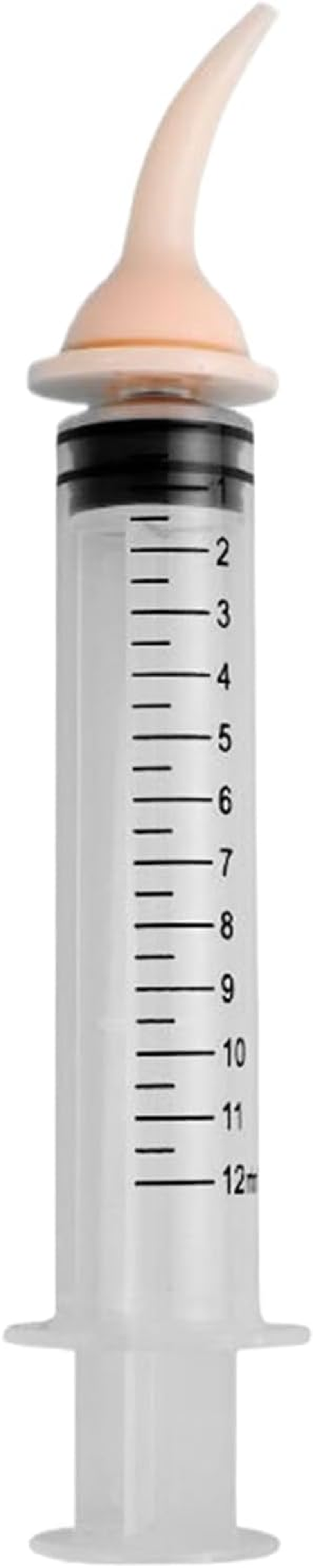 Pet Feeding Silicone Syringe, 12Ml Pill Pusher for Cats, Nipple Opening Feeder Pet Supply, Chew Resistant Cat & Dog Syringe Nipple Feeder Suitable for Home Pets Shop New-Born Mammal image number 5