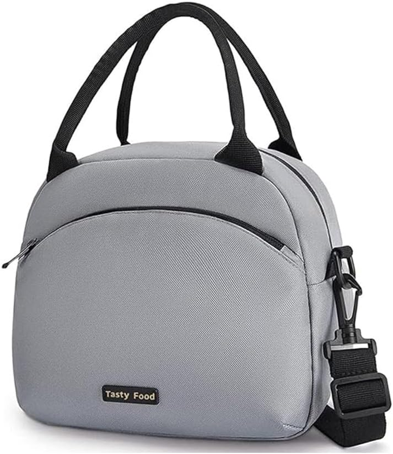 Lunch Bag Lunch Box for Women Men Insulated Waterproof Insulated Portable Reusable Bag for Lunch,Leakproof with Adjustable Straps Can Be Used for Work,Picnic