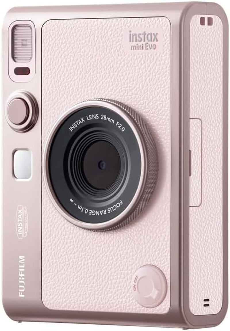 Instax Fujifilm Mini EVO Instant Camera, Brown