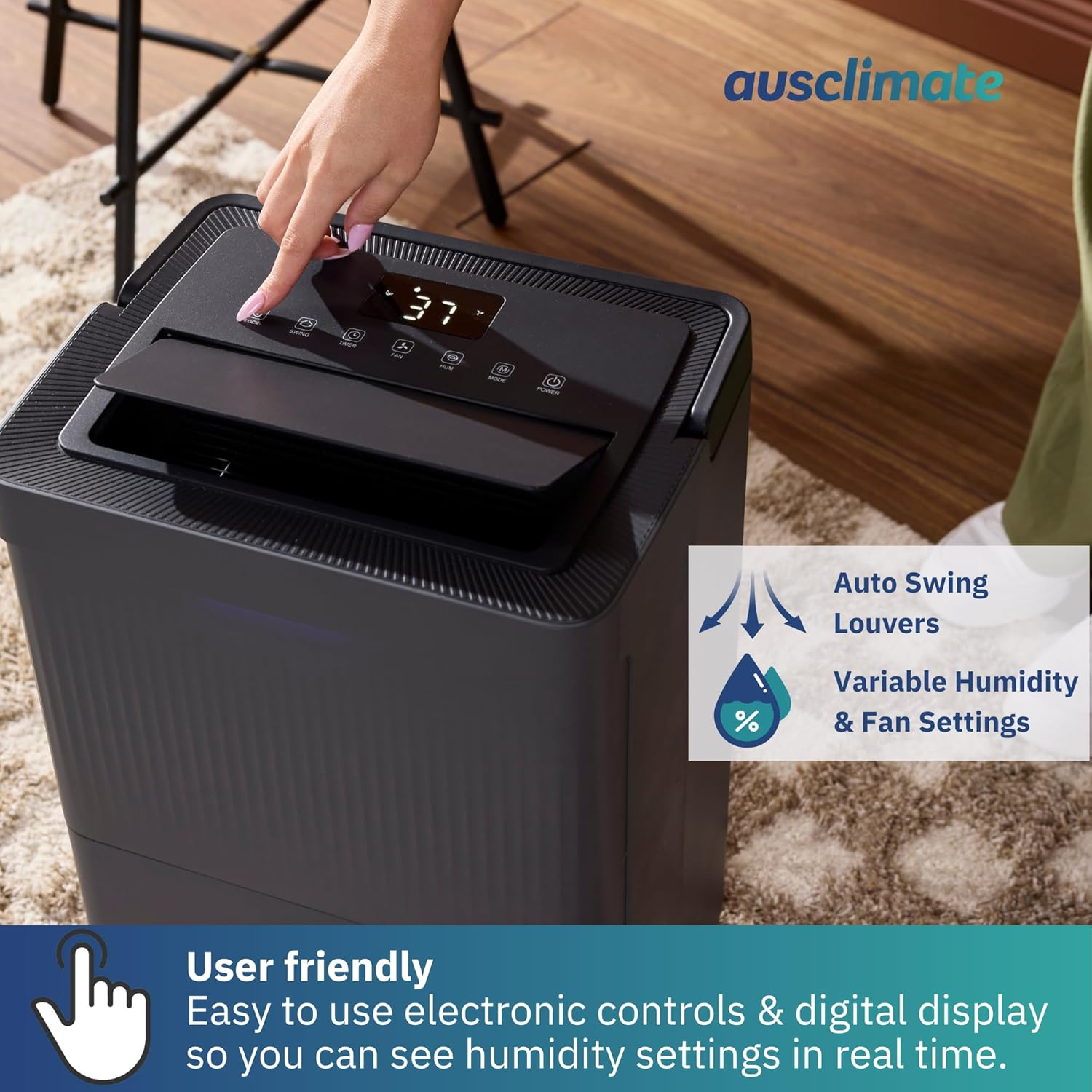 Ausclimate Large+ 45L Dehumidifier image number 4