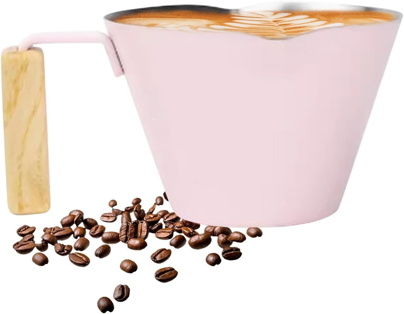 Espresso Extraction Cup | 100Ml Coffee Measuring Cup | Espresso Shot Pitcher, Double Spout Metal Measuring Cup, Stainless Steel Pouring Cup for Tea, Bar, Milk