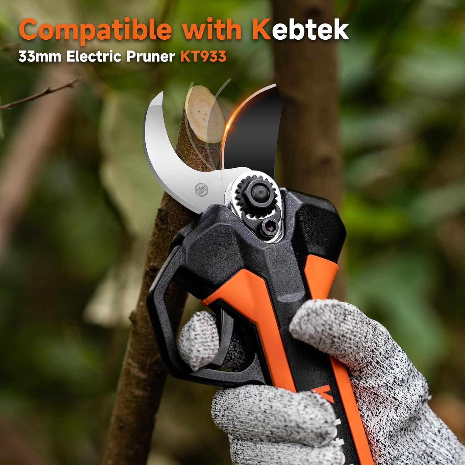 Kebtek Blade Compatible with KT933 33 Mm Electric Pruning Shears Cutting Diameter Only for KT933(KT 933-Blade) image number 4