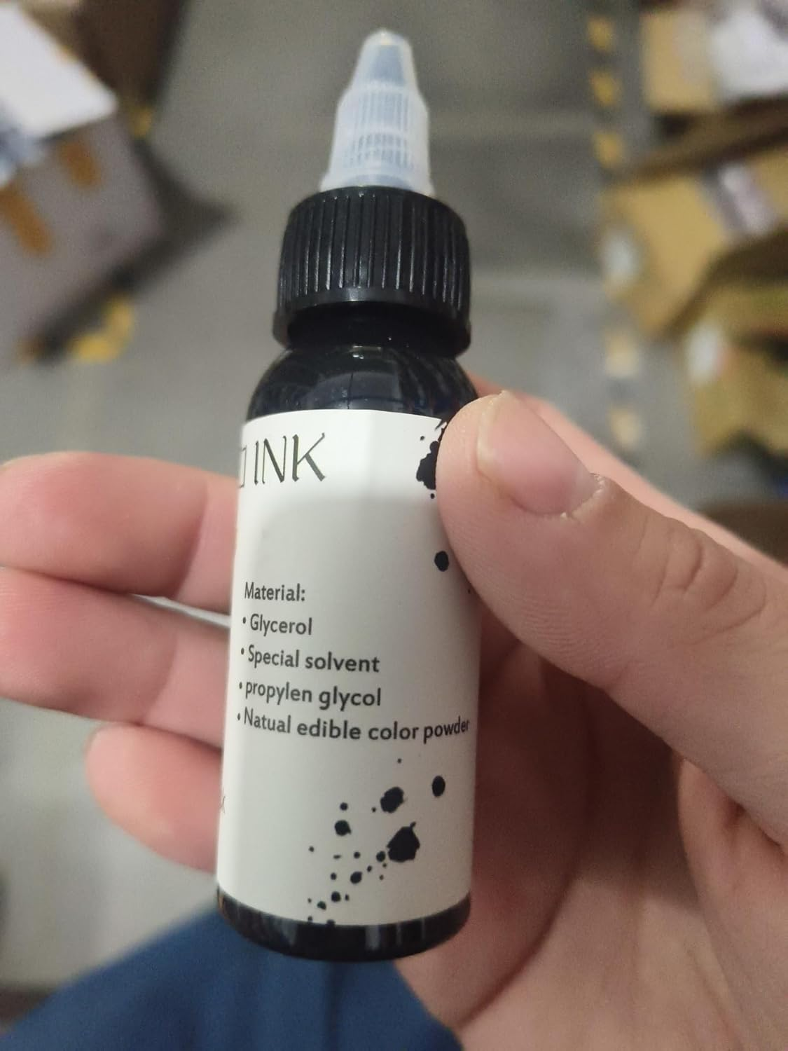 7 Color Tattoo Inks Set for Practice 1 Oz 30Ml/Bottle Tattoo Inks Pigment Kit for 3D Makeup Beauty Skin Body Art(30Ml/Pc) image number 1