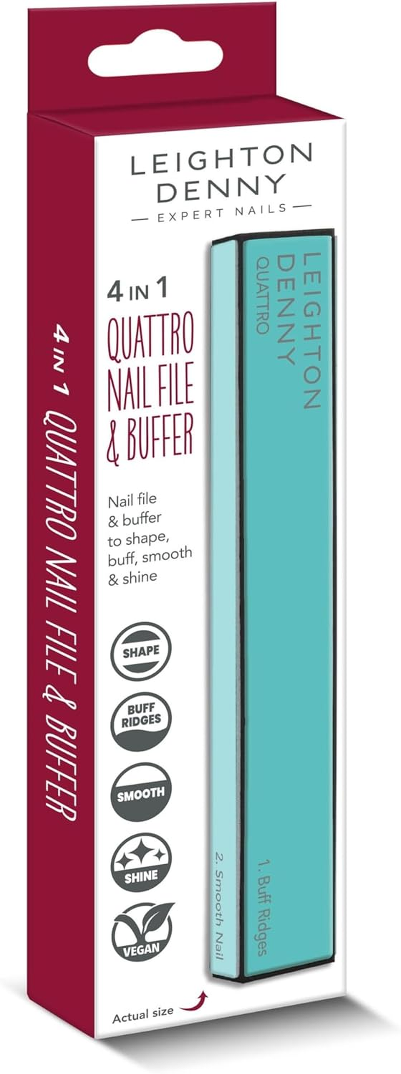 LEIGHTON DENNY Quatro 4-In-1 Nail File and Buffer image number 3