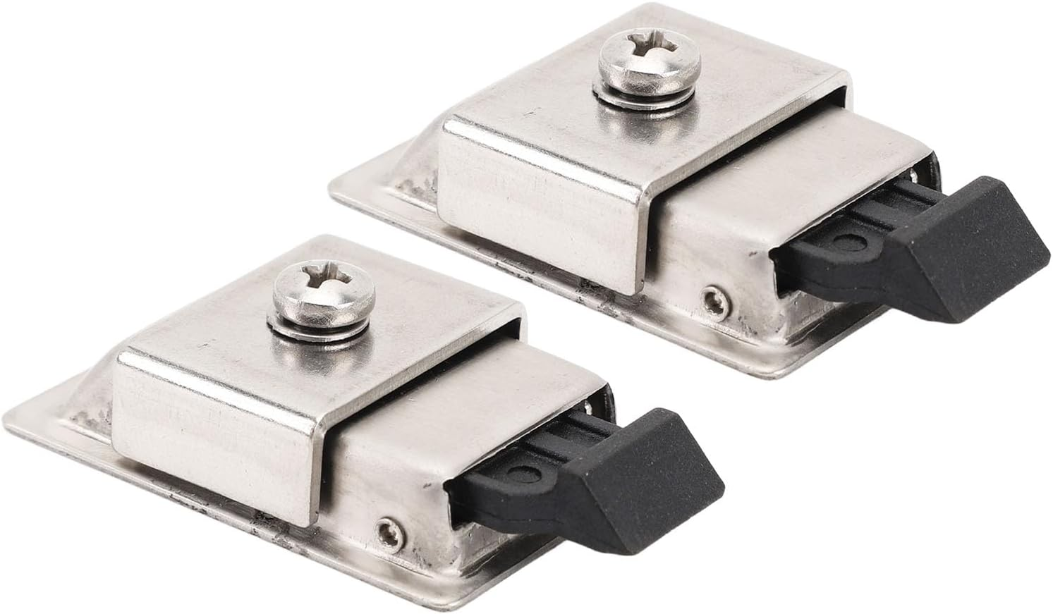 Jectse Stainless Steel Tool Box Latch, Flush Mount Toolbox Handle Latch Fit Paddle Handle Latch, for Caravan Truck Camp Motorhome, Pack of 2 image number 5