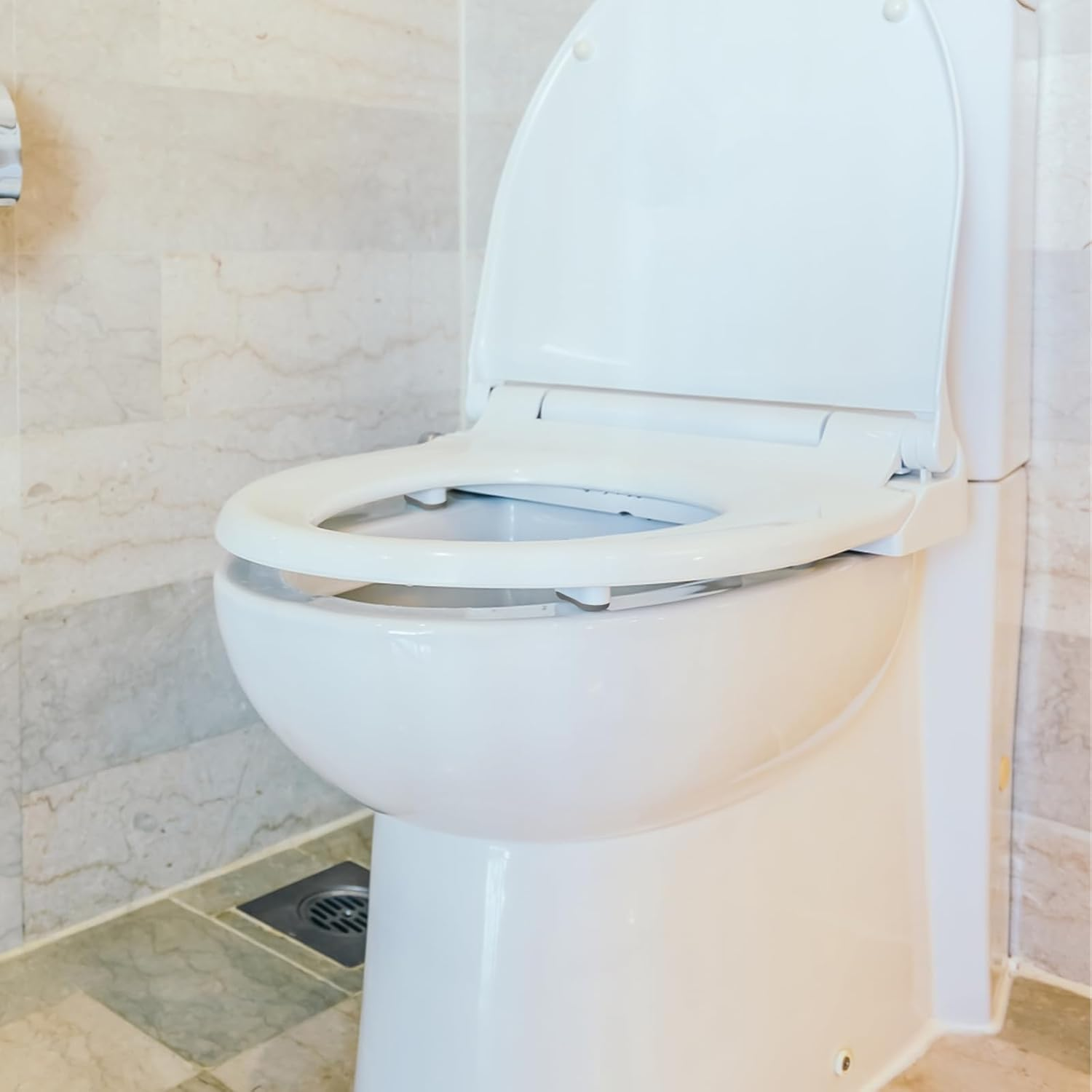 Toilet Lid Seat Spacers, 4 PCS Toilet Seat Bumpers for Home, Hotel (4.5 X 2.5 X 1.8Cm/1.77 X 0.98 X 0.7In) image number 3