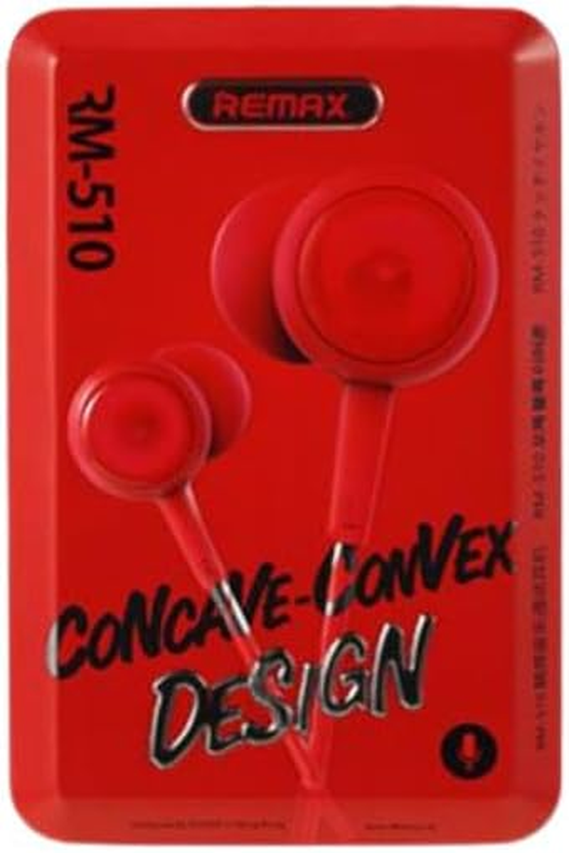 Remax RM-510 3.5 Mm Jack Wired Earphone, Pink image number 3